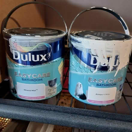 Photo of free 2 x half cans 2.5l paint (weedon) #1