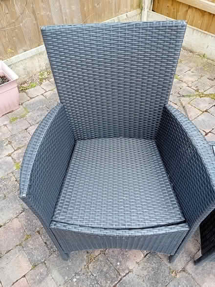 Photo of free Wicker type garden furniture (Bromborough Wirral) #2