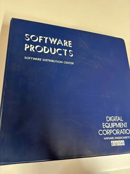 Photo of free 2 large, historical vinyl binders (near De Anza College) #1