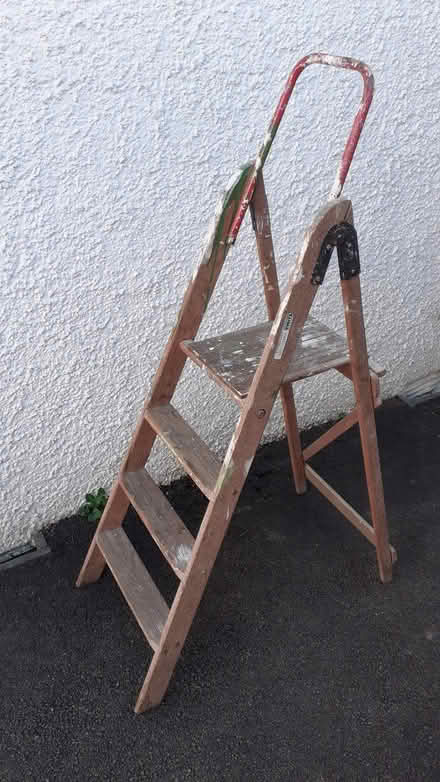 Photo of free Wooden decorators ladder (Keswick CA12) #2
