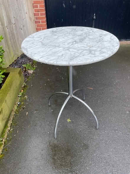 Photo of free Marble table (Loughborough) #3