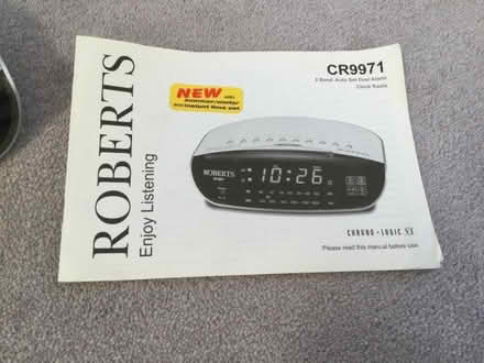 Photo of free Roberts clock radio alarm (Deer Park OX28) #2