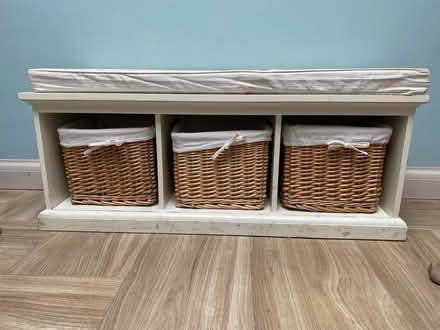 Photo of free Bench shoe storage (BH24) #1