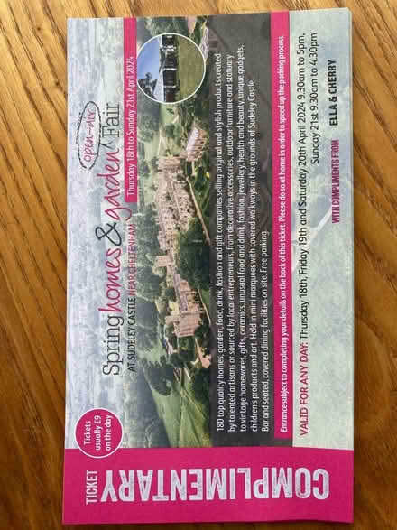 Photo of free Homes & garden fair 28-21 April (GL3 Churchdown) #1