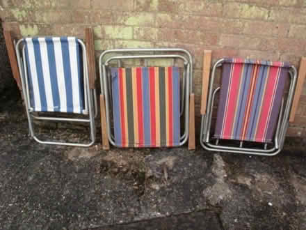 Photo of free Folding picnic/camping chairs (Woodley RG5) #1