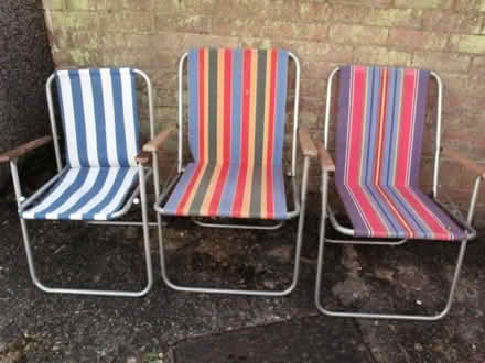 Photo of free Folding picnic/camping chairs (Woodley RG5) #2