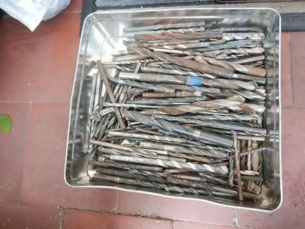 Photo of free Collection of old drill bits and nails/screws (Purley SM6) #1