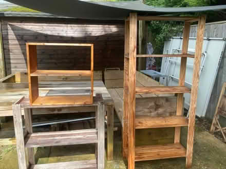 Photo of free Wooden Shelving Units (East Hendred OX12) #1