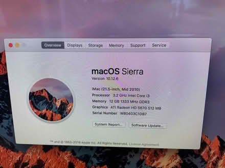 Photo of free 21.5 inch iMac (Lenton NG7) #2