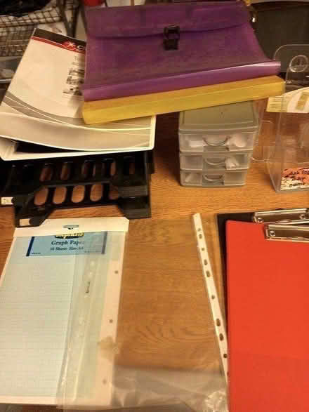 Photo of free Plastic leaflet holders&stationery (Pontefract) #3