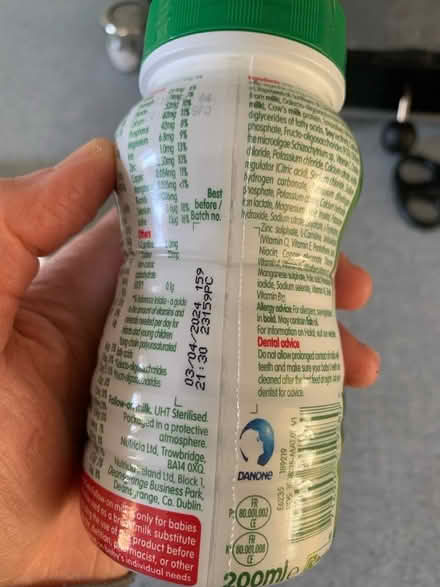 Photo of free Baby milk (Durham DH1) #2