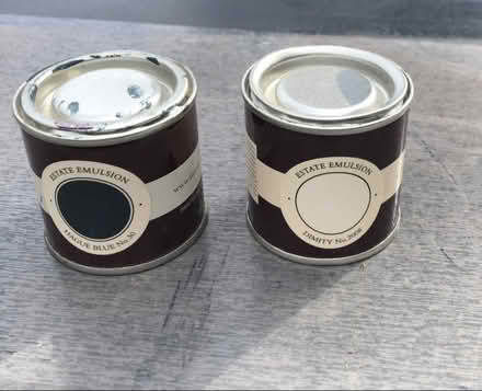 Photo of free Farrow & Ball testers - Dimty & Hague Blue (Tunbridge Wells N. TN2) #1