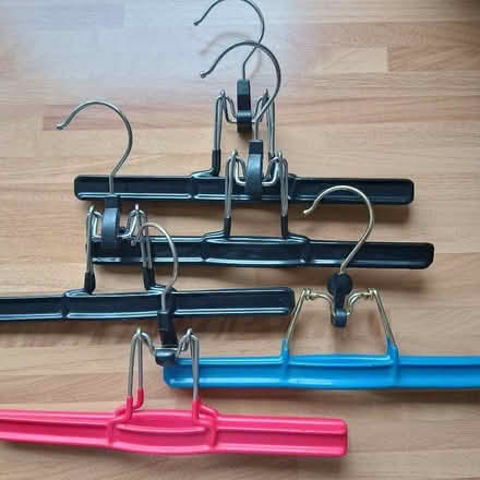 Photo of free 5 trouser hangers (Haldens AL7) #1