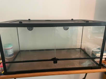 Photo of free 40 gallon glass terrarium (Aldie va) #1