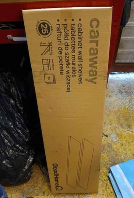 Photo of free White kitchen cabinet shelf (BS15) #1