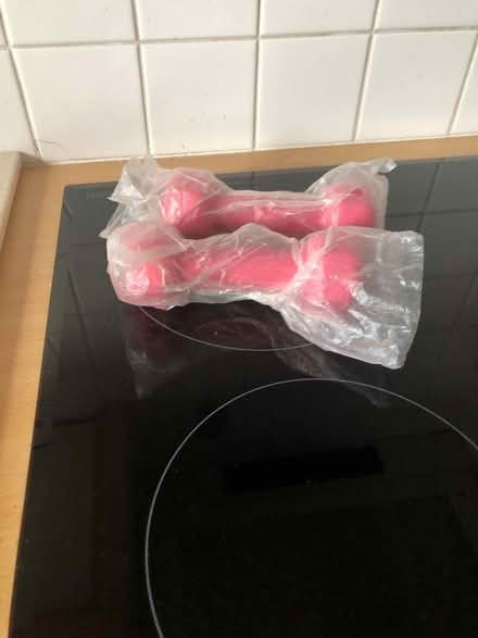 Photo of free Pink Pair of 1 kg dumb bells (Poplars SG2) #1
