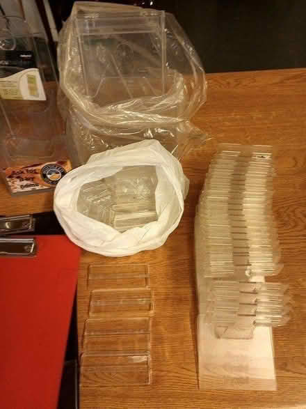Photo of free Plastic leaflet holders&stationery (Pontefract) #2