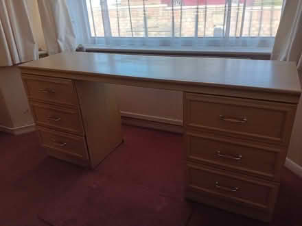 Photo of free Dressing table with drawers (Mile Oak BN41) #1