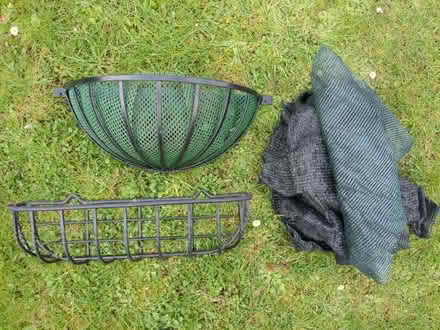 Photo of free Two wall-mounted flower baskets (Lansdown) #1