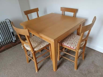 Photo of free Dining table and chairs (Torrance G64) #1