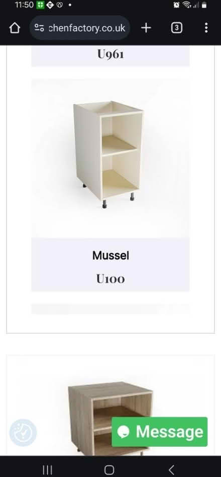 Photo of free Kitchen base unit - 350mm (weedon) #1