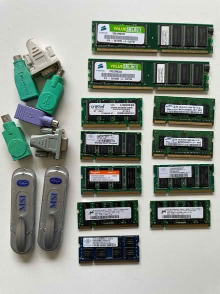 Photo of free Computer memory and bits (Warwick CV346) #1