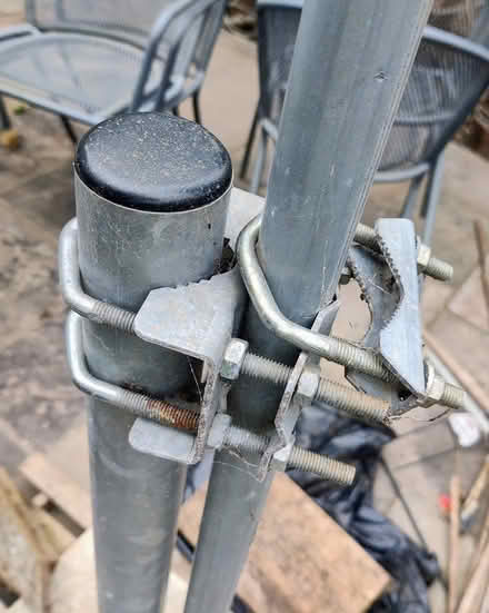 Photo of free Satellite dish mounting pole + slab (CB23 6) #2