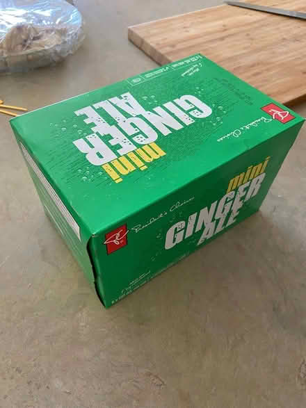 Photo of free 6x222 ml PC Ginger Ale mini cans (Centretown) #1