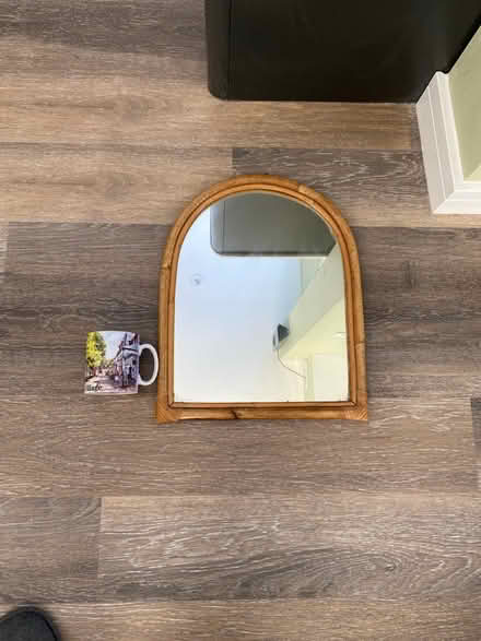 Photo of free Bamboo framed mirror (Birkdale PR8) #1