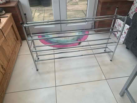 Photo of free Chrome shoe rack (Keynsham) #1
