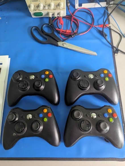 Photo of free Wireless Xbox 360 Controllers (4x) (Tufts) #1