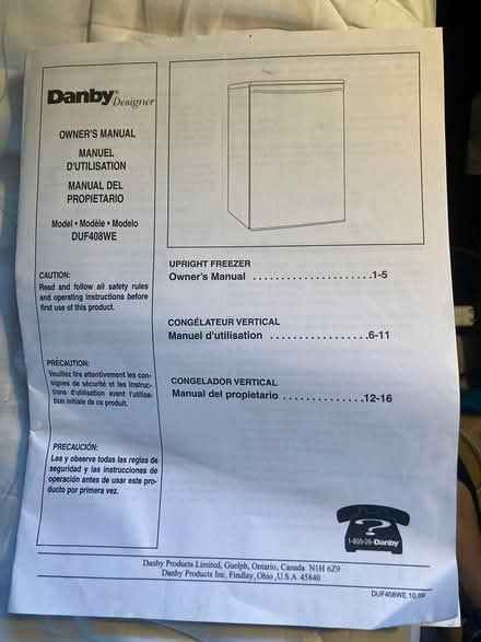 Photo of free small upright freezer-needs repair (Table Mesa, Boulder) #4