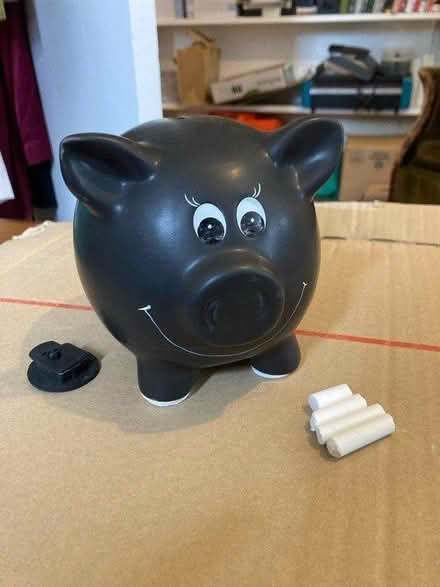 Photo of free Large Customisable Piggy Bank (GL11) #2