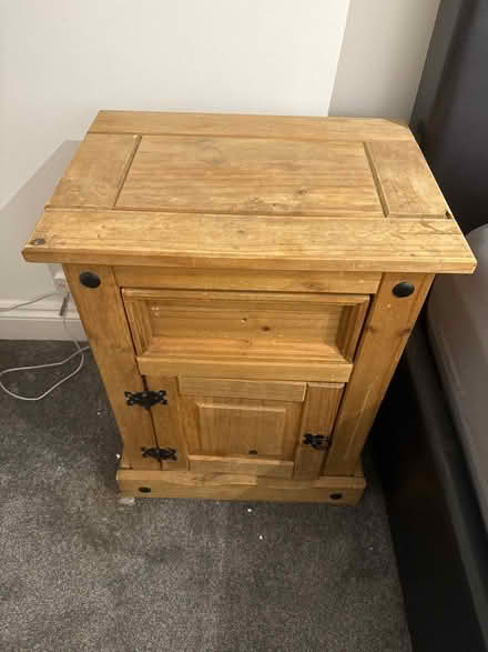 Photo of free Broken bedside table (Staines) #1