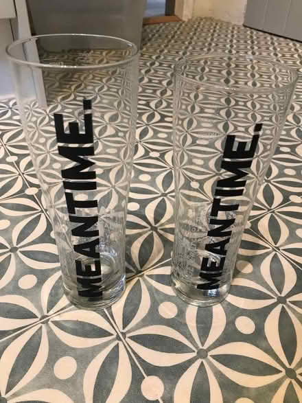 Photo of free Two meantime pint glasses (Blackheath SE3) #2