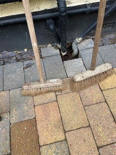 Photo of free 2 x Soft Bristle Wooden Brooms (Hayes, BR2) #3
