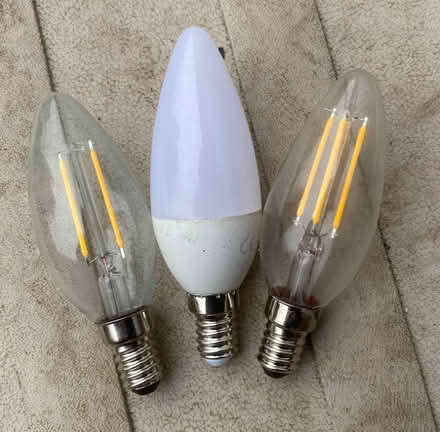 Photo of free Candle shape LED lightbulbs (Fleetville AL1) #1