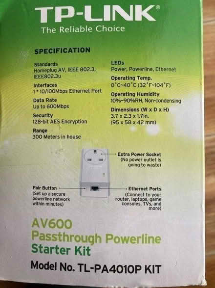 Photo of free Wired internet range extender plugs (Bath BA2) #3