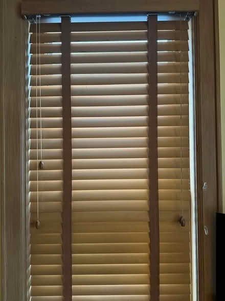 Photo of free 3 sets of Solid wood blinds (Red Bank) #1