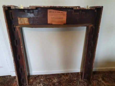 Photo of free Wooden fireplace surround (Castlelaw EH26) #4