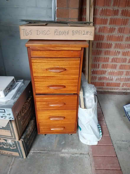 Photo of free 5 drawer chest (Radcliffe M26) #1