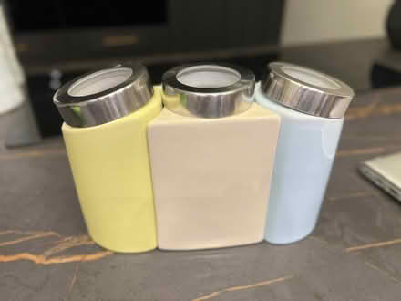 Photo of free Tea, coffee and sugar jar set (Colchester CO4) #2