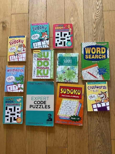 Photo of free Bundle of kids puzzle books - partially completed (Harpenden AL5) #1