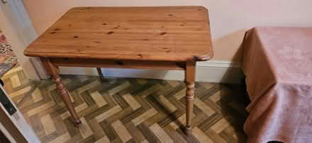 Photo of free Pine table (Comiston EH10) #1