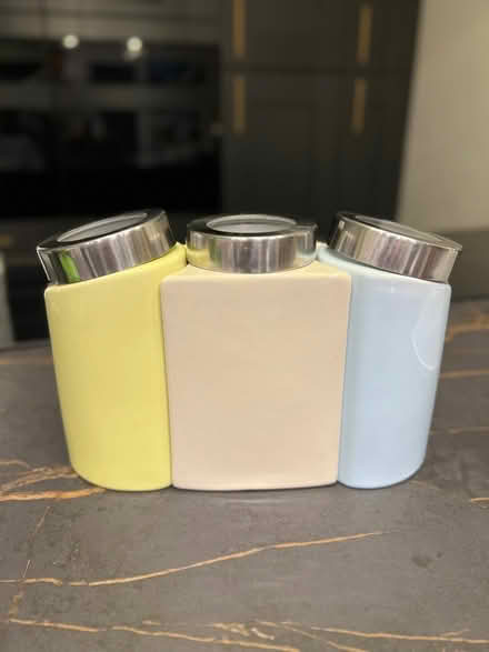 Photo of free Tea, coffee and sugar jar set (Colchester CO4) #1