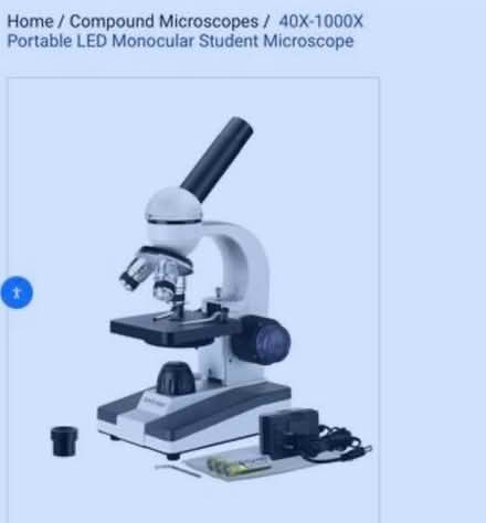 Photo of free Microscope and slides #1