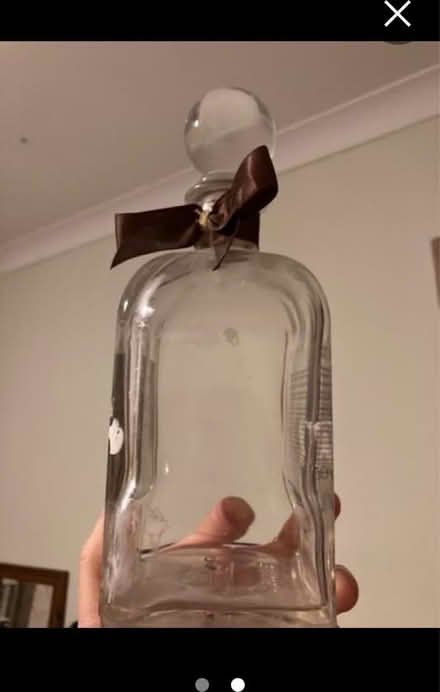 Photo of free Large glass bottle & stopper (Wooburn Green, HP10) #1