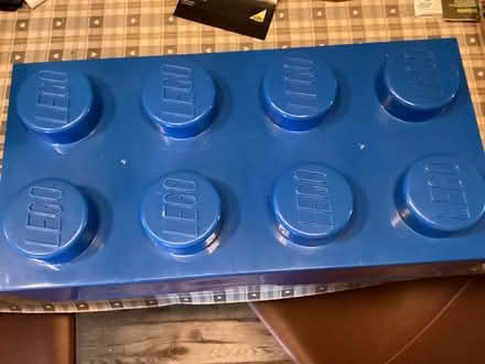 Photo of free Blue Lego storage tub with some lego (Hillmorton CV21) #2