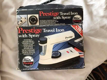 Photo of free Travel iron (Vinters Park) #1