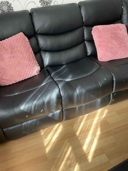 Photo of free Reclining sofa and chair (South Ham RG22) #1